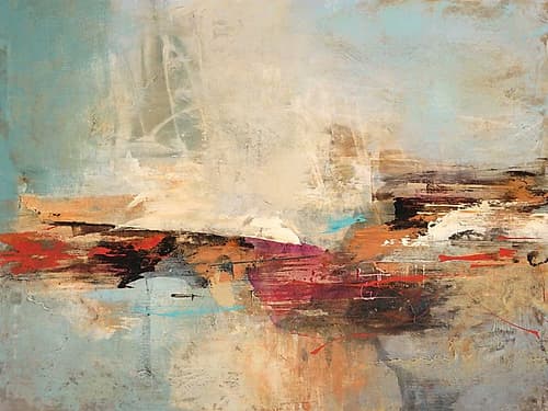 Stratum 1 Art abstrait reproduction