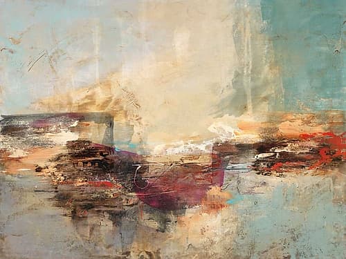 Stratum 2 Art abstrait reproduction