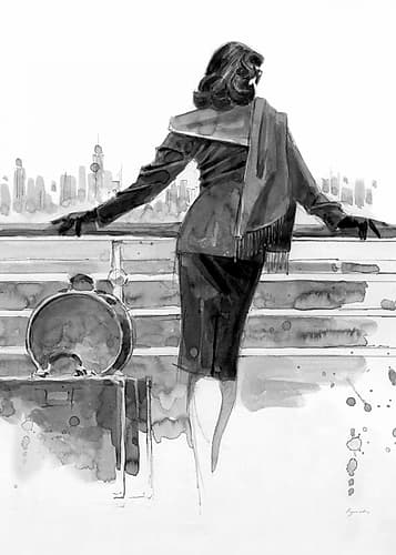 Port of Call Study Travel Print
