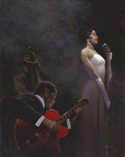 Pearlescent Diva Art Print by Brent Lynch