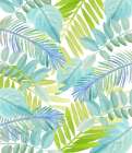 Watercolour Tropical Pattern 3 Art Print
