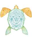 Spirit Turtle 1 Art Print
