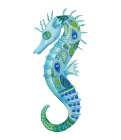 Silly Seahorse Art Print