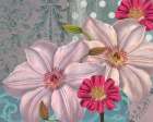 Polka Dot Bouquet 2 Art Print