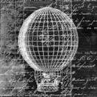 Up And Away 3 Black & White Print