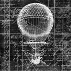 Up And Away 4 Black & White Print