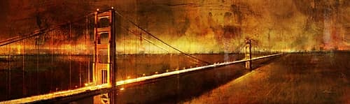 Over the Bay Cityscapes Print