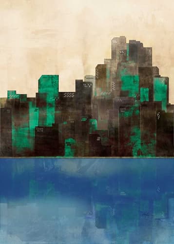 Monaco Lagoon 1 Art Print