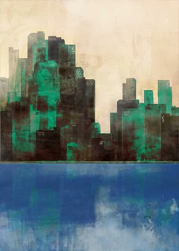 Monaco Lagoon 2 Art Print