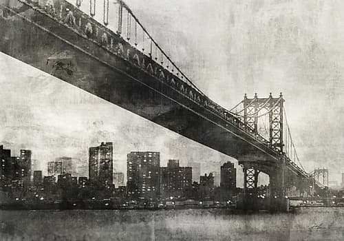 City Bridge 1 Cityscapes Print