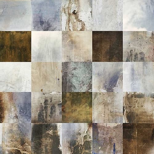 Marble Blocks 2 Art Print