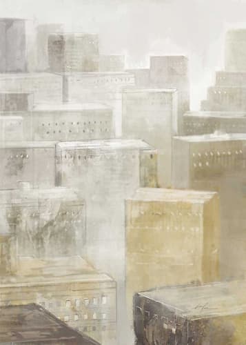 City Fog 2 Art Print