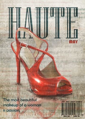 Haute Shoe 1 Art Print