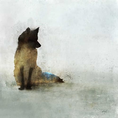 Friendly Fox Art Print