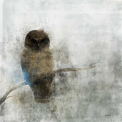 Guardian Owl Art Print