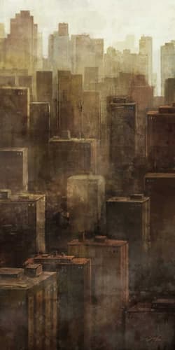 Metropolis City 1 Cityscapes Print