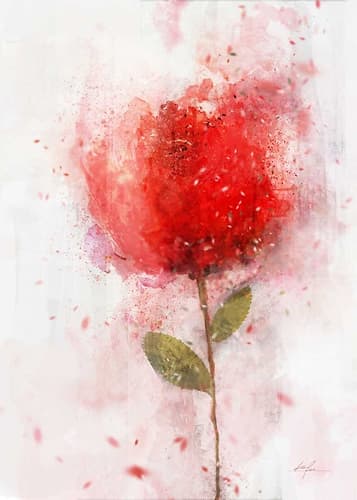 Exuberant Floral Art Print
