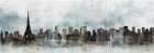Modern Paris Skyline Art Print