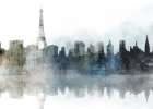 City Mood, Paris Art Print