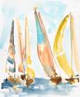 Ocean Mist Art Print by Megan Swartz