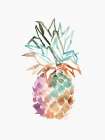 Cool and Tropical 1 Art Print by Megan Swartz