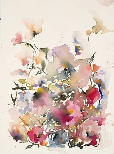 Karins Garden 5 Art Print by Karin Johannesson