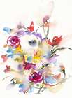 Cheerful Garden Art Print