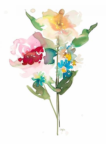 So Cheerful 1 Art Print by Colleen Sandland