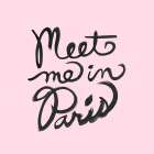 Meet Me In Paris Art Print