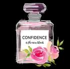 Confidence Is The New Black Art Print
