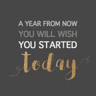 A Year From Now? Art Print