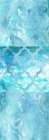 Blue Silk Ikat 2 Art Print