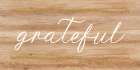 Grateful Wood Sign Art Print