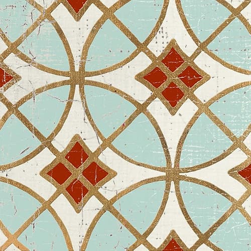 Garden Tile 1 Art Print by Morgan Yamada
