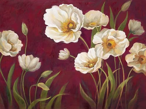 Harmony Poppies Art Print