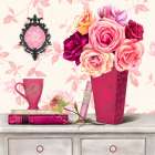 Parisian In Pink 4 Art Print