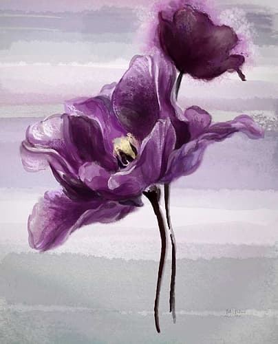 Ethereal Tulip Art Print by Art Atelier Alliance