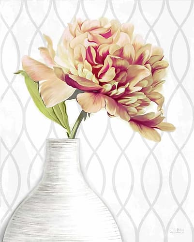 Designer Peony 1 Art Print by Art Atelier Alliance