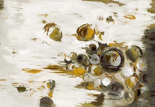 Subdued Circles Art Print by Art Atelier Alliance