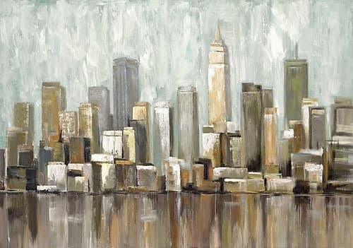 City Scape 1 Art Print by Art Atelier Alliance
