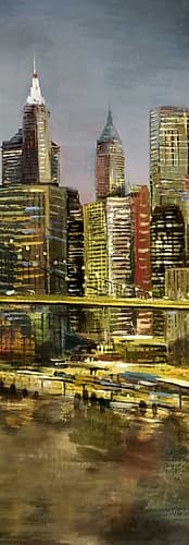 Metropolis 3 Architecture Print
