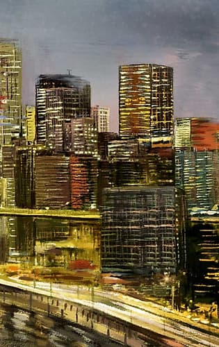 Metropolis 4 Art Print
