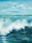 Coastal Wave 2 Art Print