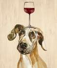 Be Careful Of The Glass of Wine Art Print
