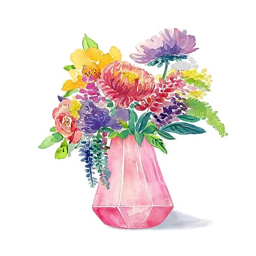 Sweet Bouquet 3 Art Print