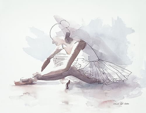 Le D but Dance Print