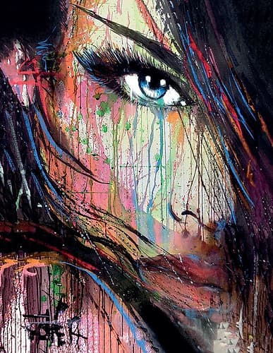 Dark Nature Art Print by Loui Jover