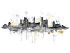 Manchester Skyline Art Print