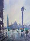 Venice After Rain Art Print
