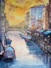 Venice in Late Afternoon Art Print
